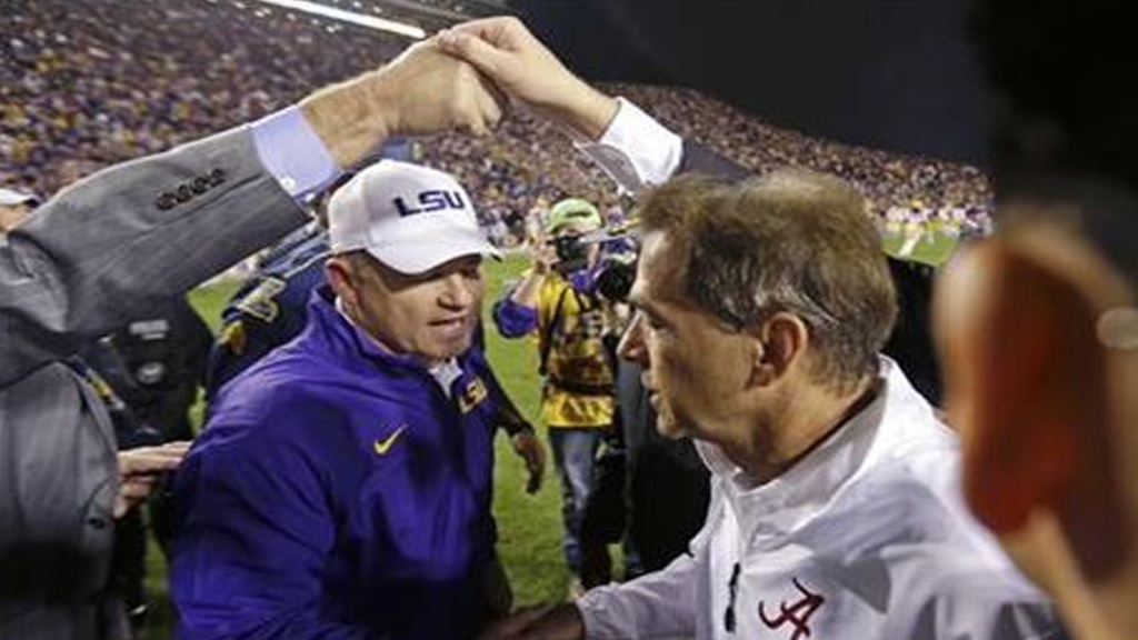 No. 4 LSU No. 7 Alabama clash in pivotal SEC showdown AP