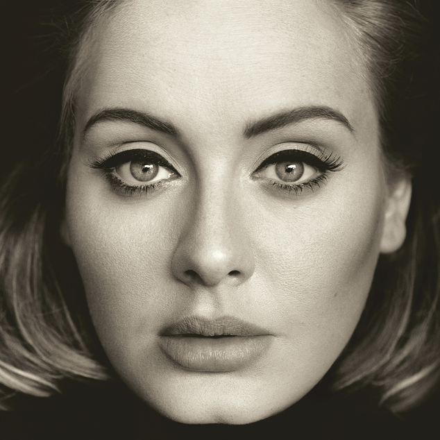 This CD cover image released by Columbia Records shows'25' the latest release by Adele. The singer¿s hotly anticipated album is out Friday Nov. 20 2015