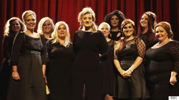 Adele makes her face known at impersonation audition