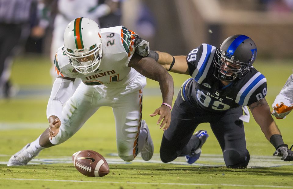 Duke moves on from Miami loss focuses on No. 21 UNC