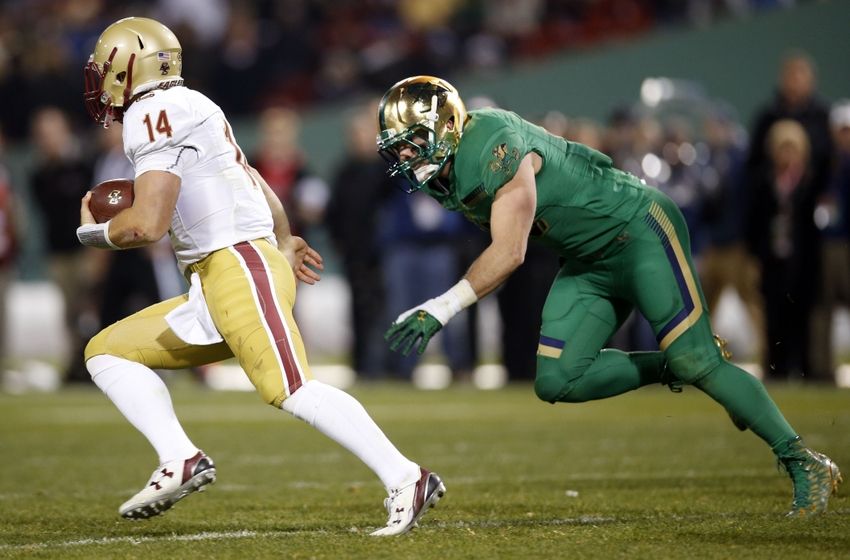 Defensive Grades Notre Dame vs. BC