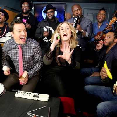 Adele Jimmy Fallon Sing