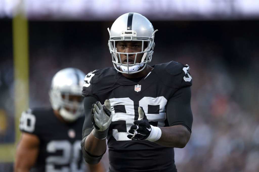 Oakland Raiders outside linebacker Aldon Smith