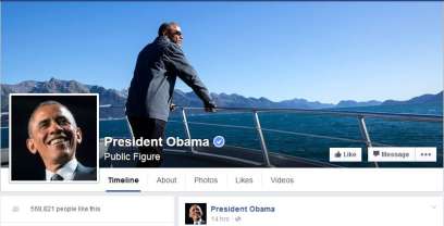 Better late than never, President Obama has signed up for a Facebook account