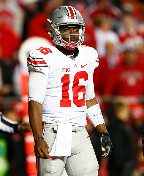 Ohio State quarterback J.T. Barrett