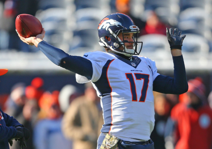 Latest from NFL: Osweiler gets first NFL start for Broncos