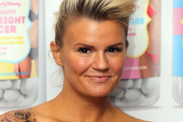 Kerry Katona is revealed as the ambassador for Natural Beauty Slimming at the Soho Hotel in central London