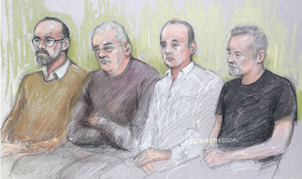 PACarl Wood William Lincoln Jon Harbinson and Hugh Doyle at Woolwich Crown Court