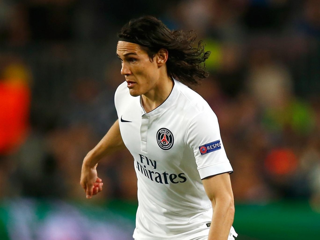 PSG striker Edinson Cavani Getty Images