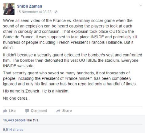 Other View: Witness: Being in the Stade de France Attack was Scary. So is