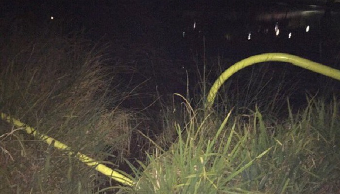 According to Amie Just of the Associated Press a couple of students at the University of Kansas broke into the campus football stadium and tore down the goal post in celebration