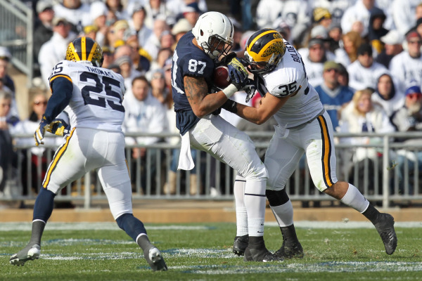 Penn State falls to No. 12 Michigan 28-16 on Senior Day