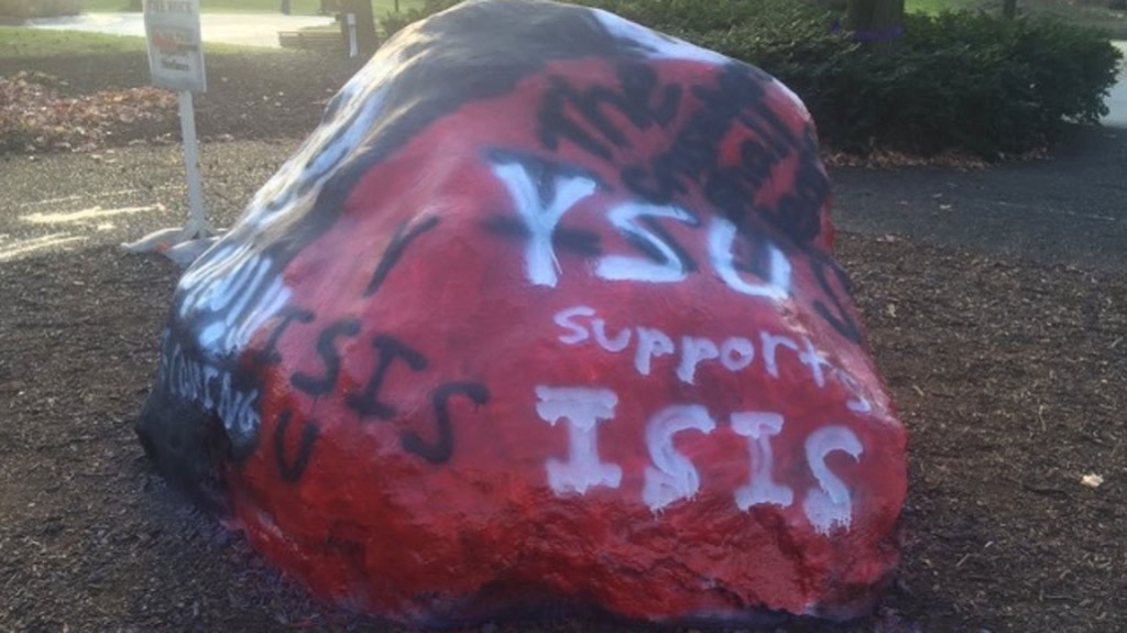 Pro-ISIS, anti-French messages found on Ohio college campus