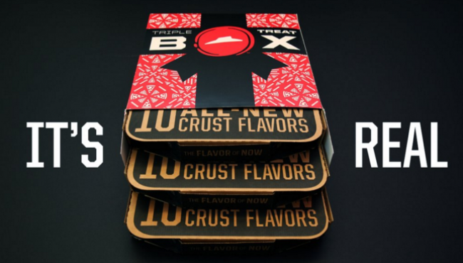 Pizza Hut Introduces Triple Layer Boxes