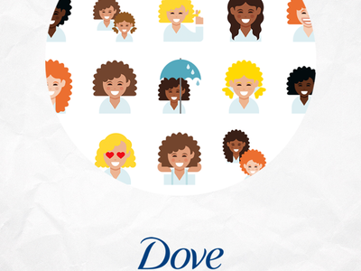 Dove Releases New Curly Hair Emoji