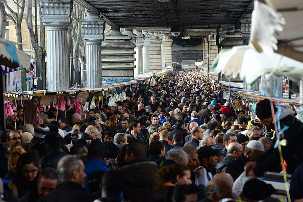 Paris France during terror attacks