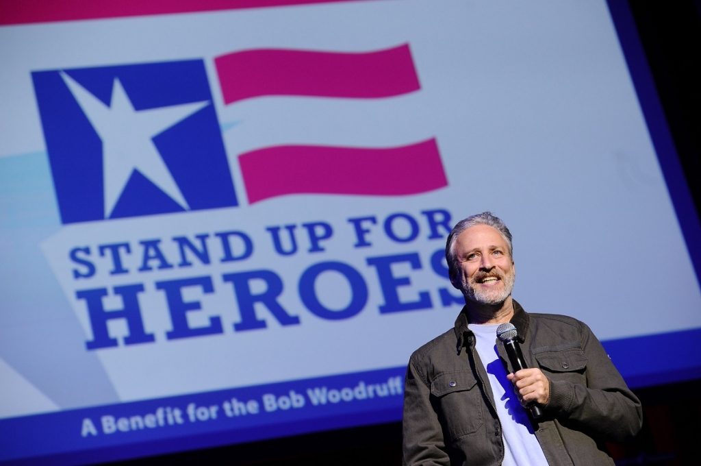 The New York Comedy Festival And The Bob Woodruff Foundation... People:Jon Stewart