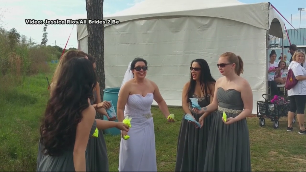 Tampa Bay woman, bridesmaids destroy dresses after wedding called off