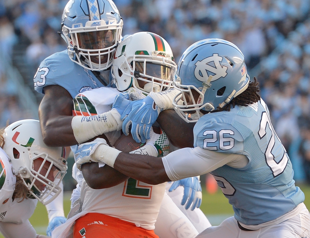 ACC Football Betting Preview: Miami Hurricanes at (23) North Carolina Tar Heels