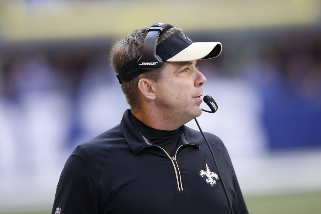 Saints' Sean Payton mum on bye week changes