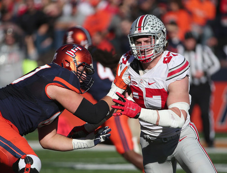 Joey Bosa causes trouble for Illinois offense