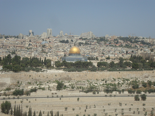 WJ RichardsA view of Jerusalem from the Mount of Olives