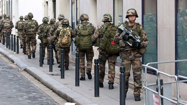 Police raid in Saint-Denis France