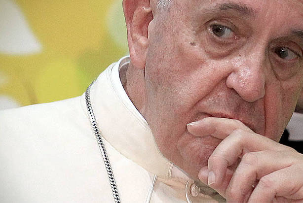 Pope Francis declares War on Christmas The holiday will be a'charade this year