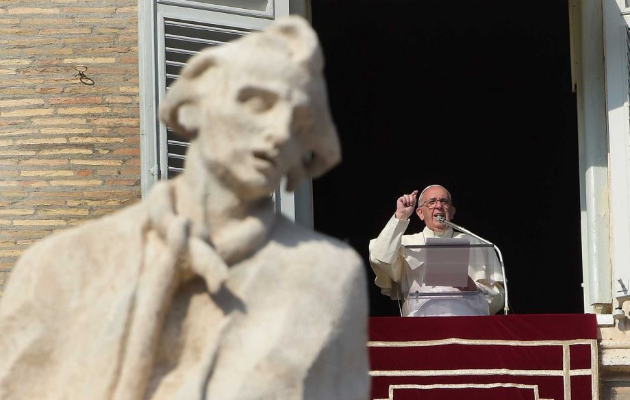 Addressing the crowd in St. Peter’s Square Pope Francis said that using God's name to justify violence was sacrilege. The pope then invited the faithful to pray with him for the innocent victims of the attacks in Paris