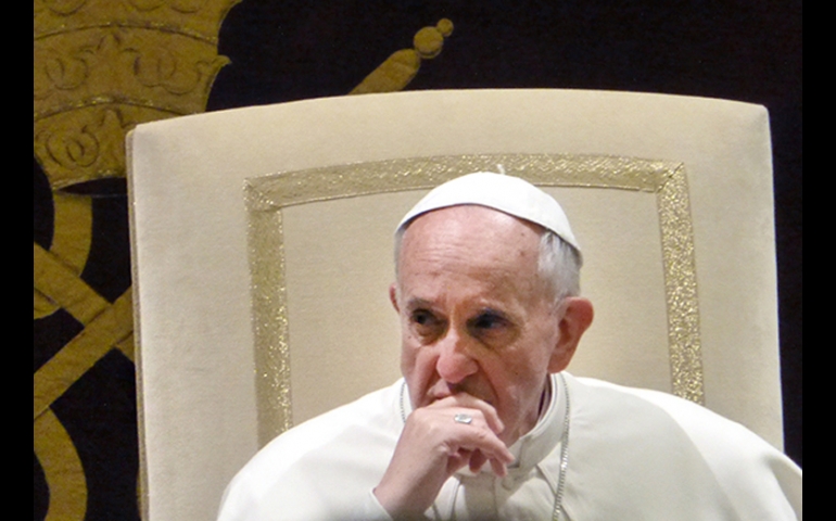 Pope Francis during a homily he delivered in Sibari Italy