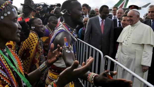 Kenya welcomes the pope