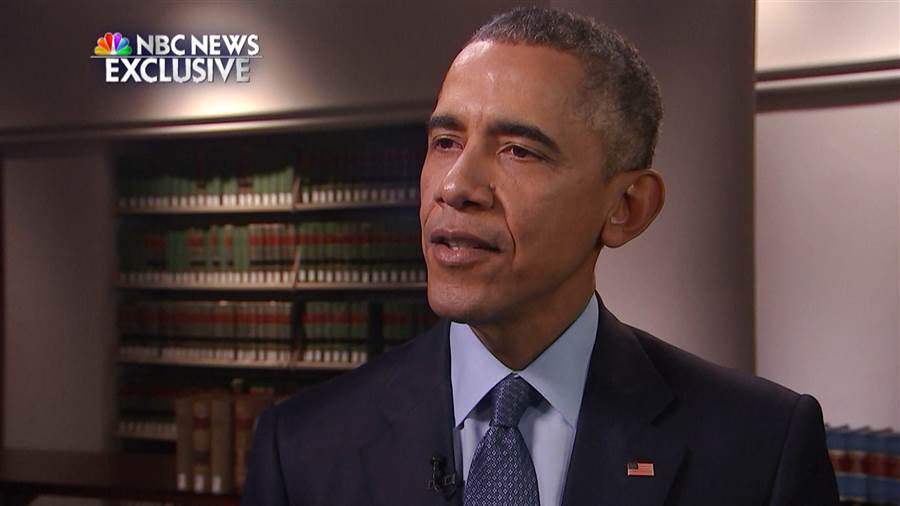 President Obama to NBC's Lester Holt It's 'silly season&#x27 for the GOP		Play Video