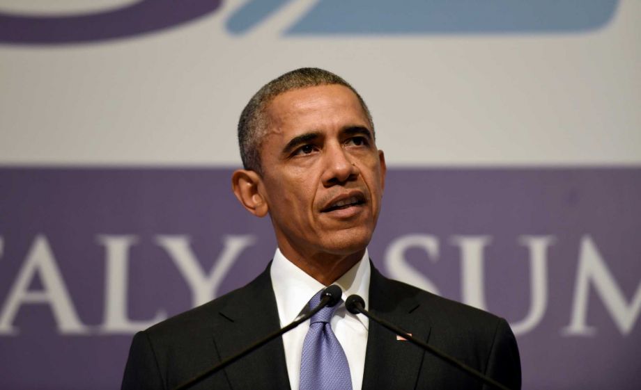 President Barack Obama speaks during a news conference in Antalya Turkey. The Obama administration has announced plans to steadily increase the number of refugees accepted in the United States for the next two yea