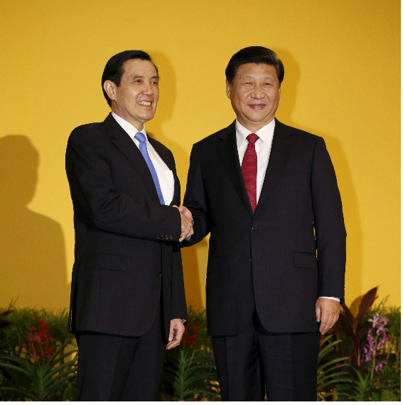 China's Xi Jinping and Taiwan's Ma Ying-jeou Meet in Singapore