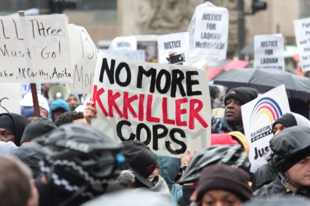 Black Lives Matter Protesters Seek To Disrupt Chicago Shoppers