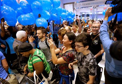 Primark opened its first US location in Boston at the former site of the original Filene's Basement