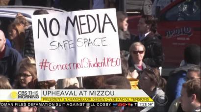 ABC, NBC Yawn at Missouri Media Professor's Attack on Reporter; CBS Covers