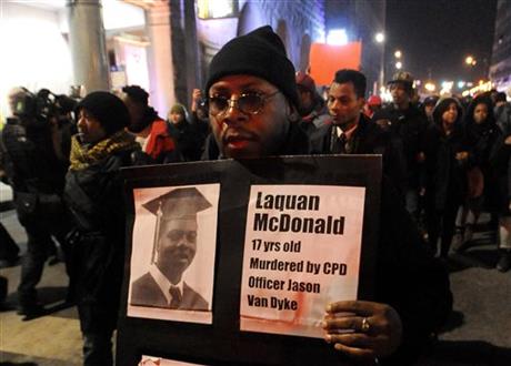 Protests in Chicago over police shooting