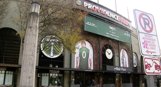 Providence Park in Portland days before the Timbers playoff game against FC Dallas Nov. 20 2015