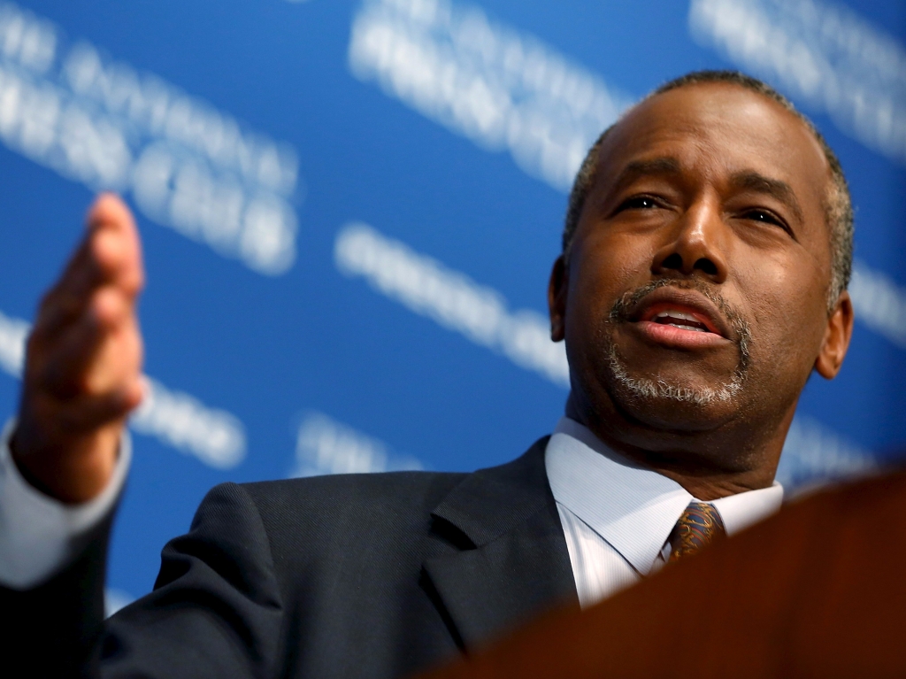 REUTERS  Jonathan Ernst Ben Carson