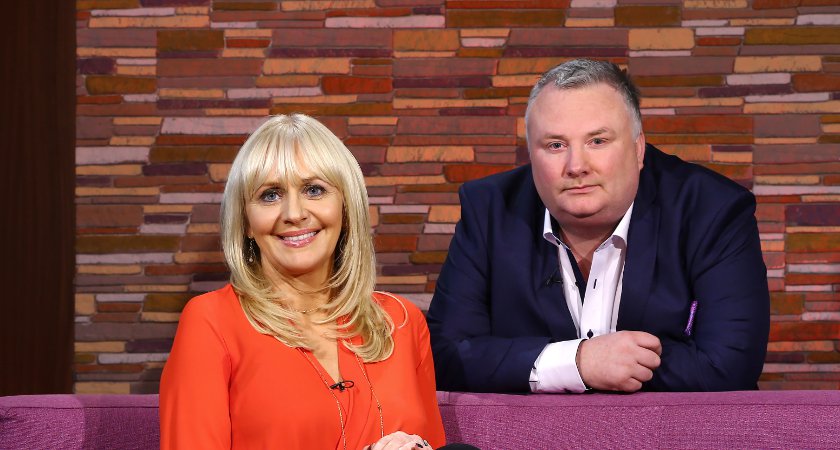 RTE's Miriam O'Callaghan with BBC NI's Stephen Nolan