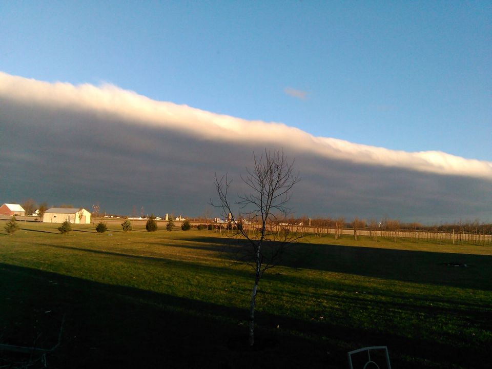 Weather front moving into New Knoxville