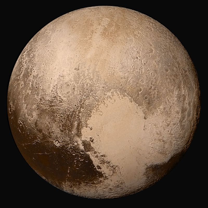 'Pluto in Space