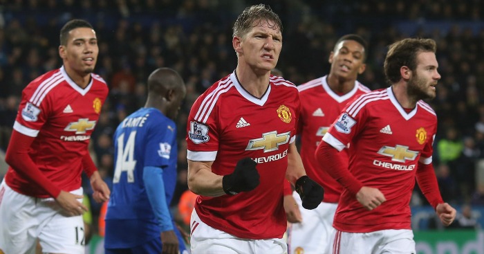 Bastian Schweinsteiger Celebrates his equaliser