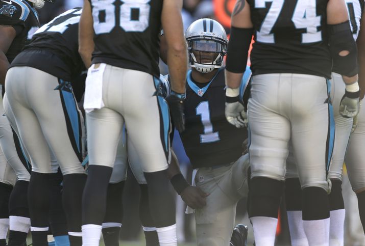 Cam Newton sets record with 5 passing TDs, to lead Panthers over Washington, 44-16