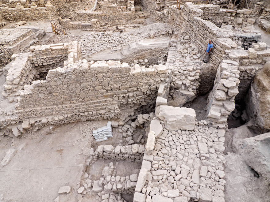 Remains of the Greek citadel and tower