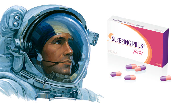 Astronaut sleeping pills