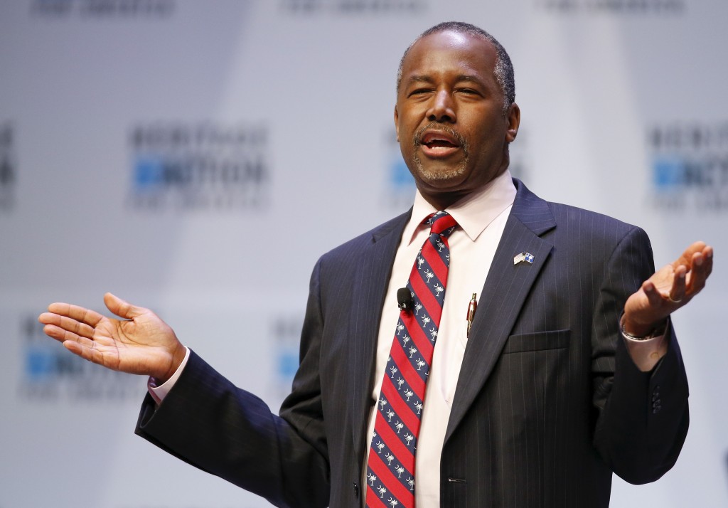 Republican candidate Dr. Ben Carson