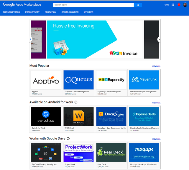Google Apps For Work Passes 2M Paid Users, Now Vets And Recommends 3rd Party Apps