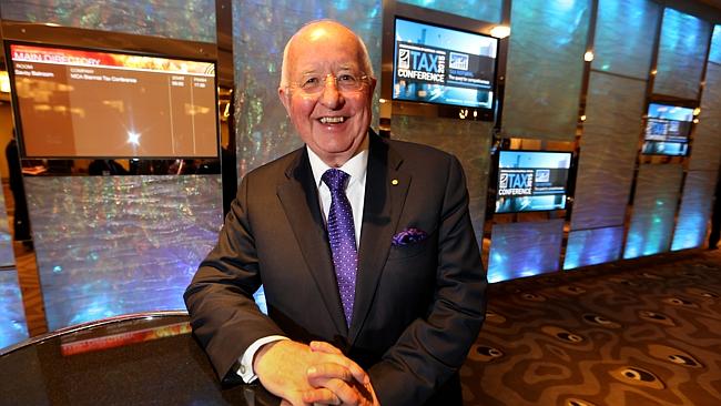 Rio Tinto CEO Sam Walsh at a mining tax conference at Melbourne's Grand Hyatt